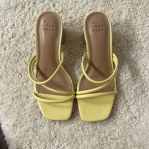 A New Day block heels